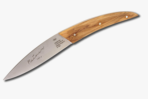 MRK-2 - Olive Wood - Set of 4 Knives